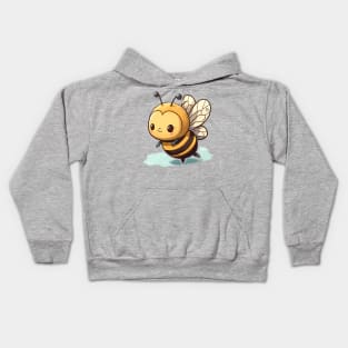 A Bee over the Sea Kids Hoodie